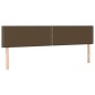 vidaXL Cama box spring con colchón tela marrón oscuro 160x200 cm vidaXL Cama box spring con colchón tela marrón oscuro 160x200 cm