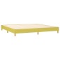 vidaXL Cama box spring con colchón tela verde 200x200 cm vidaXL Cama box spring con colchón tela verde 200x200 cm
