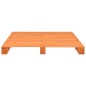 vidaXL Estructura cama de palets madera maciza pino marrón 140x200 cm vidaXL Estructura cama de palets madera maciza pino marrón 140x200 cm