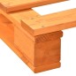 vidaXL Estructura cama de palets madera maciza pino marrón 140x200 cm vidaXL Estructura cama de palets madera maciza pino marrón 140x200 cm