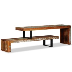vidaXL Mueble para la televisón de madera maciza reciclada