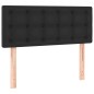 vidaXL Cama box spring con colchón cuero sintético negro 80x200 cm vidaXL Cama box spring con colchón cuero sintético negro 80x200 cm