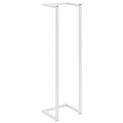 vidaXL Toallero de acero blanco 25x20x95 cm