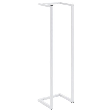 vidaXL Toallero de acero blanco 25x20x95 cm