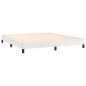 vidaXL Cama box spring con colchón cuero sintético blanco 180x200 cm vidaXL Cama box spring con colchón cuero sintético blanco 180x200 cm
