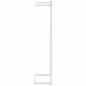 vidaXL Toallero de acero blanco 25x20x95 cm vidaXL Toallero de acero blanco 25x20x95 cm