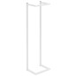 vidaXL Toallero de acero blanco 25x20x95 cm vidaXL Toallero de acero blanco 25x20x95 cm