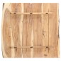 vidaXL Superficie de mesa de madera maciza de acacia 58x(50-60)x3,8 cm vidaXL Superficie de mesa de madera maciza de acacia 58x(50-60)x3,8 cm