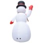 vidaXL Muñeco de nieve inflable de Navidad con LED IP44 600 cm XXL vidaXL Muñeco de nieve inflable de Navidad con LED IP44 600 cm XXL