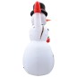 vidaXL Muñeco de nieve inflable de Navidad con LED IP44 600 cm XXL vidaXL Muñeco de nieve inflable de Navidad con LED IP44 600 cm XXL