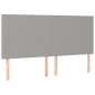 vidaXL Cama box spring con colchón tela gris claro 200x200 cm vidaXL Cama box spring con colchón tela gris claro 200x200 cm