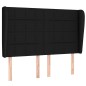 vidaXL Cama box spring con colchón tela negro 140x190 cm vidaXL Cama box spring con colchón tela negro 140x190 cm