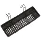 vidaXL Jardinera de balcón trapecio ratán negro 50 cm 2 uds vidaXL Jardinera de balcón trapecio ratán negro 50 cm 2 uds