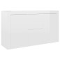 vidaXL Aparador de madera de ingeniería gris brillante 120x36x69 cm vidaXL Aparador de madera de ingeniería gris brillante 120x36x69 cm