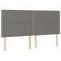 vidaXL Cama box spring con colchón tela gris oscuro 160x200 cm vidaXL Cama box spring con colchón tela gris oscuro 160x200 cm