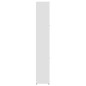 vidaXL Armario de baño madera contrachapada blanco 30x30x183,5 cm vidaXL Armario de baño madera contrachapada blanco 30x30x183,5 cm