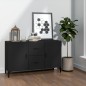 vidaXL Aparador de madera de ingeniería negro 100x36x60 cm vidaXL Aparador de madera de ingeniería negro 100x36x60 cm