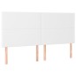 vidaXL Cama box spring con colchón cuero sintético blanco 180x200 cm vidaXL Cama box spring con colchón cuero sintético blanco 180x200 cm