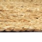 vidaXL Manteles individuales redondos 6 uds yute natural liso 38 cm vidaXL Manteles individuales redondos 6 uds yute natural liso 38 cm