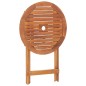 vidaXL Mesa plegable de jardín de madera maciza de acacia 60x75 cm vidaXL Mesa plegable de jardín de madera maciza de acacia 60x75 cm