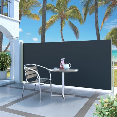 vidaXL Toldo lateral retráctil 140x300 cm negro