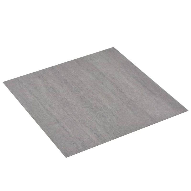 vidaXL Lamas para suelo de PVC autoadhesivas gris punteado 5,11 m² vidaXL Lamas para suelo de PVC autoadhesivas gris punteado 5,11 m²
