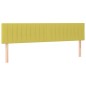 vidaXL Cama box spring con colchón tela verde 200x200 cm vidaXL Cama box spring con colchón tela verde 200x200 cm