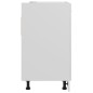 vidaXL Armario bajo fregadero madera ingeniería blanco 80x46x81,5 cm vidaXL Armario bajo fregadero madera ingeniería blanco 80x46x81,5 cm