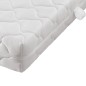 vidaXL Colchón con funda lavable de 200 x 90 x 17 cm vidaXL Colchón con funda lavable de 200 x 90 x 17 cm