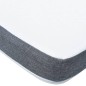 vidaXL Sobrecolchón para cama box spring 200x120x5 cm
