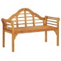vidaXL Banco de jardín madera maciza de acacia 125 cm vidaXL Banco de jardín madera maciza de acacia 125 cm