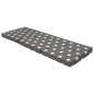 vidaXL Colchón de espuma plegable 190x70x9 cm gris vidaXL Colchón de espuma plegable 190x70x9 cm gris