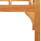 vidaXL Banco de jardín madera maciza de acacia 125 cm vidaXL Banco de jardín madera maciza de acacia 125 cm