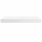 vidaXL Colchón muelles ensacados cuero sintético blanco 100x200x20 cm vidaXL Colchón muelles ensacados cuero sintético blanco 100x200x20 cm