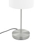 vidaXL Lámparas de mesa 2 unidades con botón táctil blanco E14 vidaXL Lámparas de mesa 2 unidades con botón táctil blanco E14
