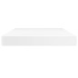vidaXL Colchón muelles ensacados cuero sintético blanco 140x190x20 cm vidaXL Colchón muelles ensacados cuero sintético blanco 140x190x20 cm