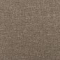 vidaXL Colchón de muelles ensacados tela gris taupe 160x200x20 cm