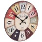 vidaXL Reloj de pared vintage colorido 30 cm vidaXL Reloj de pared vintage colorido 30 cm
