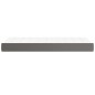 vidaXL Colchón de muelles ensacados cuero sintético gris 80x200x20 cm vidaXL Colchón de muelles ensacados cuero sintético gris 80x200x20 cm