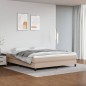 vidaXL Colchón de muelles ensacados cuero sintético 180x200x20 cm vidaXL Colchón de muelles ensacados cuero sintético 180x200x20 cm