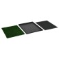 vidaXL Inodoro mascotas con bandeja césped artificial verde 64x51x3 cm vidaXL Inodoro mascotas con bandeja césped artificial verde 64x51x3 cm
