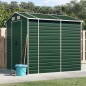 vidaXL Cobertizo de jardín acero galvanizado verde 191x215x198 cm vidaXL Cobertizo de jardín acero galvanizado verde 191x215x198 cm