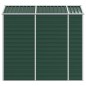 vidaXL Cobertizo de jardín acero galvanizado verde 191x215x198 cm vidaXL Cobertizo de jardín acero galvanizado verde 191x215x198 cm