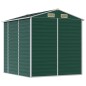vidaXL Cobertizo de jardín acero galvanizado verde 191x215x198 cm vidaXL Cobertizo de jardín acero galvanizado verde 191x215x198 cm