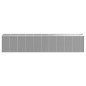 vidaXL Cobertizo de jardín acero galvanizado gris claro 191x895x198 cm vidaXL Cobertizo de jardín acero galvanizado gris claro 191x895x198 cm