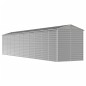 vidaXL Cobertizo de jardín acero galvanizado gris claro 191x895x198 cm vidaXL Cobertizo de jardín acero galvanizado gris claro 191x895x198 cm