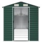 vidaXL Cobertizo de jardín acero galvanizado verde 191x810x198 cm vidaXL Cobertizo de jardín acero galvanizado verde 191x810x198 cm