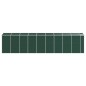 vidaXL Cobertizo de jardín acero galvanizado verde 191x810x198 cm vidaXL Cobertizo de jardín acero galvanizado verde 191x810x198 cm