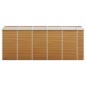 vidaXL Caseta de jardín acero galvanizado marrón claro 191x470x198 cm vidaXL Caseta de jardín acero galvanizado marrón claro 191x470x198 cm
