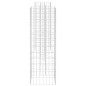 vidaXL Jardinera de gaviones forma de H alambre de acero 260x40x120 cm vidaXL Jardinera de gaviones forma de H alambre de acero 260x40x120 cm